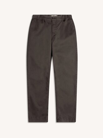 Kestin Inverness chino trouser . Charcoal