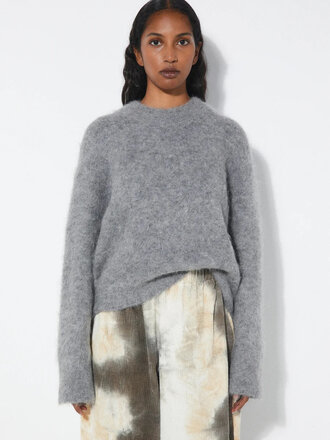 Rita Row Sammy alpaca sweater . Grey