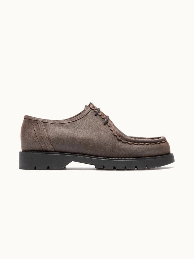 Padror Leather Laced Shoes. Black - Betina Lou
