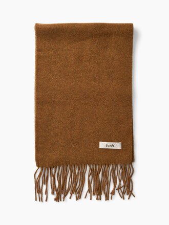 Forét Wool scarf . Burnt khaki Forét Wool scarf . Burnt khaki