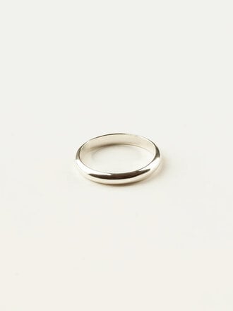 Sarah Bijoux Petit jonc demi-rond . Argent Sarah Bijoux Petit jonc demi-rond . Argent
