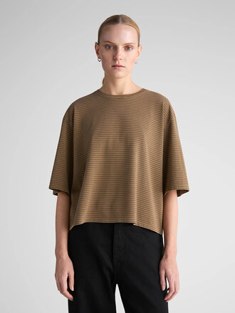 Livid Abby T-shirt . Otter Ministripe