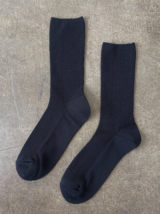 Le Bon Shoppe Chaussettes Crisp Step . Noir