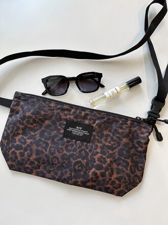 Bags in Progress Fanny pack en polyester . Léopard