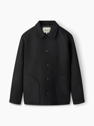 Forét Cave wool jacket . Black