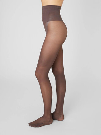 Swedish Stockings Svea 30 Deniers Tights . Dark Brown
