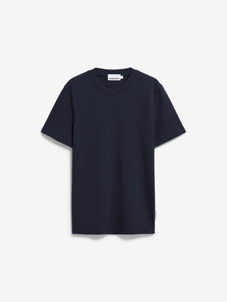 Armedangels T-shirt Maarkos . Bleu nuit