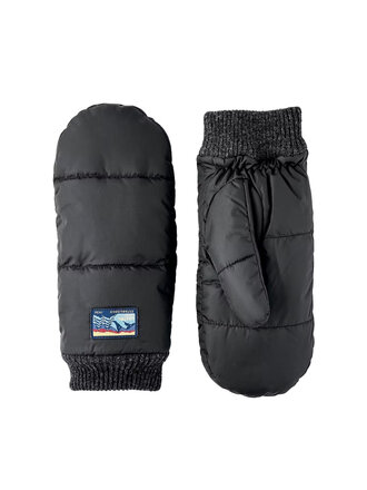 Hestra Otra Retro Ripstop Mittens Mitaines . Black