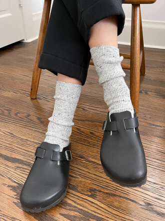 Le Bon Shoppe Snow Socks . Cookies and Cream