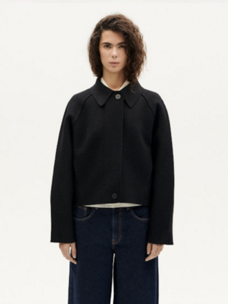 Thinking Mu Veste en laine Daria . Noir