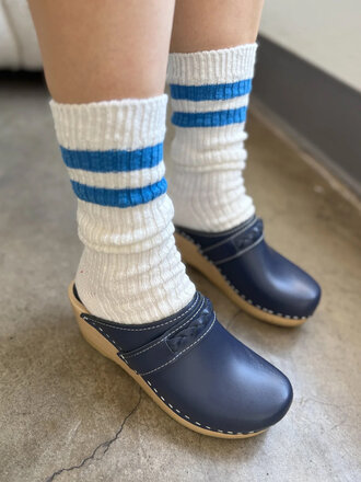 Le Bon Shoppe Chaussettes Cottage .  Blanc Varsity