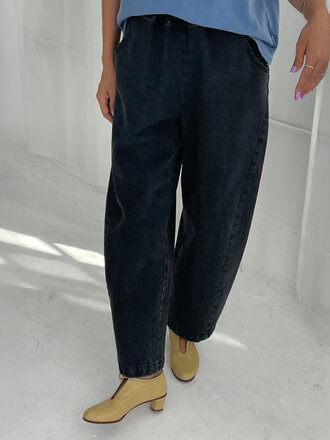 Le Bon Shoppe Pantalon Arc . Denim noir