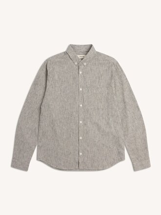 Kestin Chemise en lin et coton Raeburn . Écru