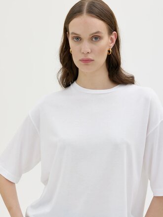 Maska T-Shirt en coton bio et Tencel Viva  . Blanc