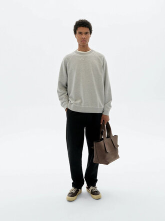 Thinking Mu Light Travel Pants in Organic Cotton . Black
