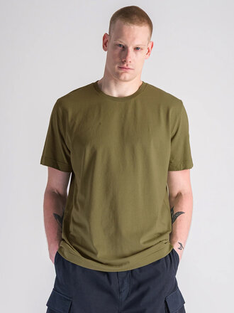 Parages Welcome Organic cotton t-shirt . Bronze