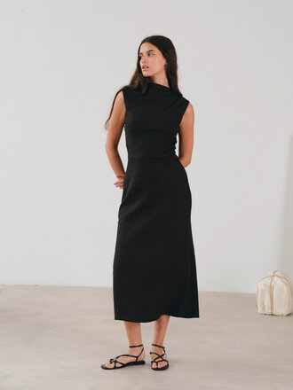 Noyoco Kalmar Long Dress . Black