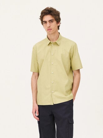 Noyoco Chemise en coton upcyclé Rio . Pistache