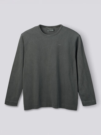 Forét Park Relaxed Fit Long-sleeve T-Shirt . Black