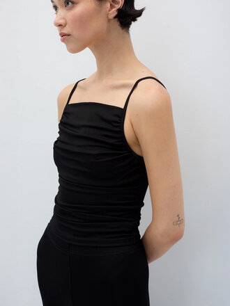 Rita Row Sheila Bright Knit Top . Black