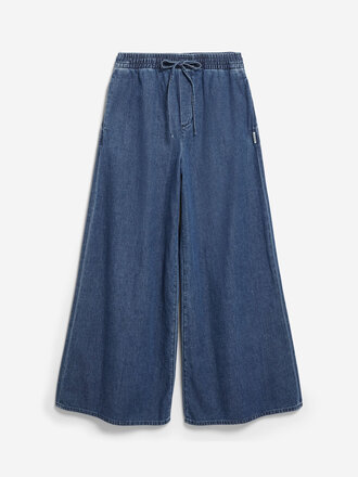 Armedangels Pantalon en denim avec taille élastique Kelaani . Eau