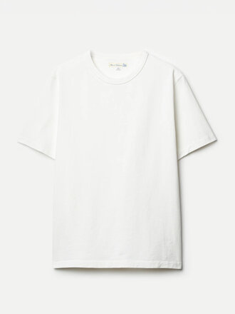 Merz b. Schwanen TEE02 Classic Cotton Jersey T-Shirt . White