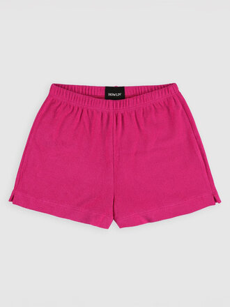 Howlin' Wonder Terry Shorts . Beetroot