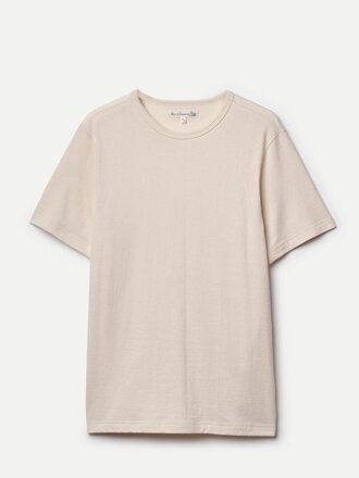 Merz b. Schwanen T-Shirt en coton biologique 1950s . Nature
