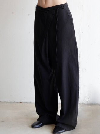 Black to grey Pantalon portefeuille Nuage . Noir