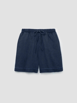 Beaumont Organic Paola-Leigh Organic Cotton Shorts . Indigo