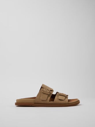 Camper Sandales en daim Lluc . Marron