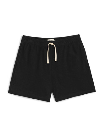 Bather Terry Tour Shorts . Black