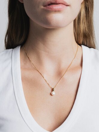 Wolf Circus Emmy Necklace . 14k Gold Plated