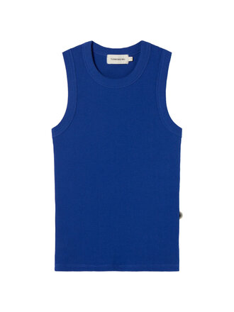 Thinking Mu Juliette Organic Cotton Top . Indigo