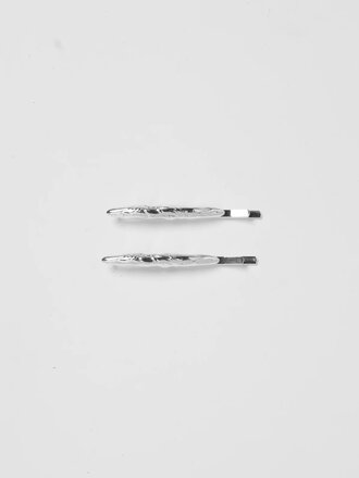 Wolf Circus Frida Flat Hair Pins . Sterling Silver