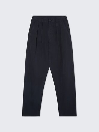 La Paz Pantalon chino en sergé de coton Carona . Marine foncé