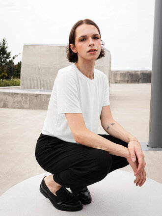 MAS T-Shirt doux en lyocell Santiago . Sel