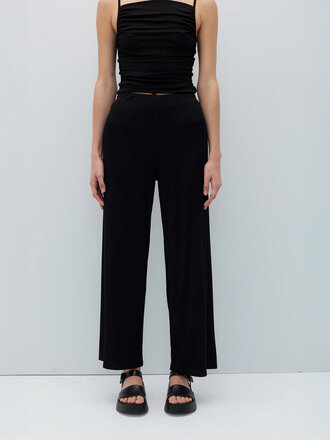 Rita Row Pantalon court en maille Petula . Noir