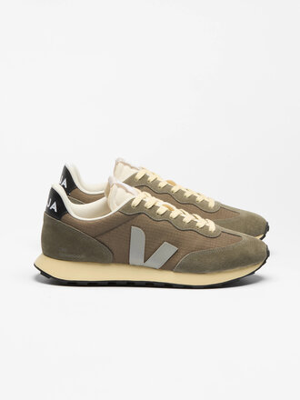 Veja Chaussure Rio Branco II Ripstock Oxford . Kaki et gris