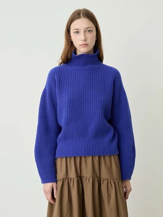 Diarte Chandail cachemire merino Derris . Bleu Klein