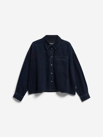 Armedangels Nalaani denim overshirt . Rinse