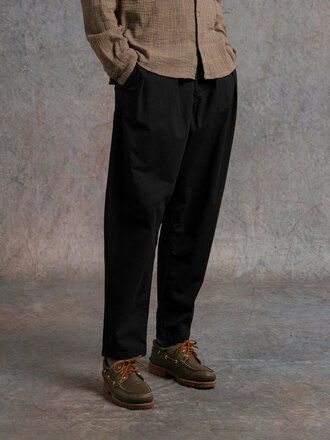 Kestin Pantalon ample en ripstop Clyde . Noir