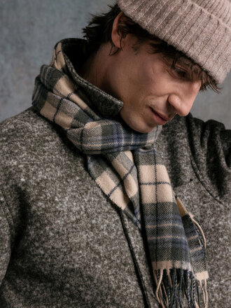 Kestin Foulard en laine d'agneau Selkirk . Tartan