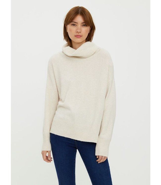 VERO MODA VMDOFFY LS COWLNECK BLOUSE