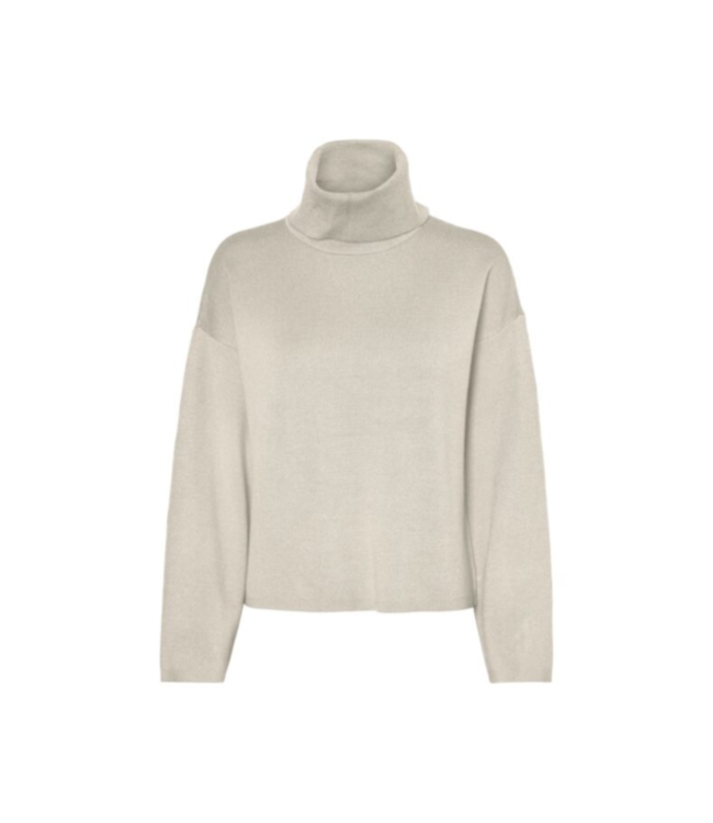 VERO MODA VMGOLD NEEDLE WIDE LS ROLLNECK