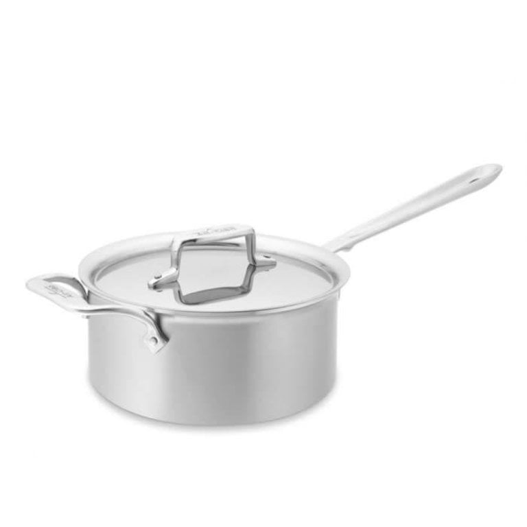 All-Clad All-Clad - 2,84 L Sauce Pan with lid - d5 Polished