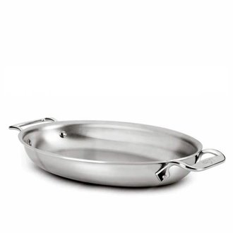 All-Clad All-Clad - Plat à gratin ovale 30cm All-Clad All-Clad - Plat à gratin ovale 30cm