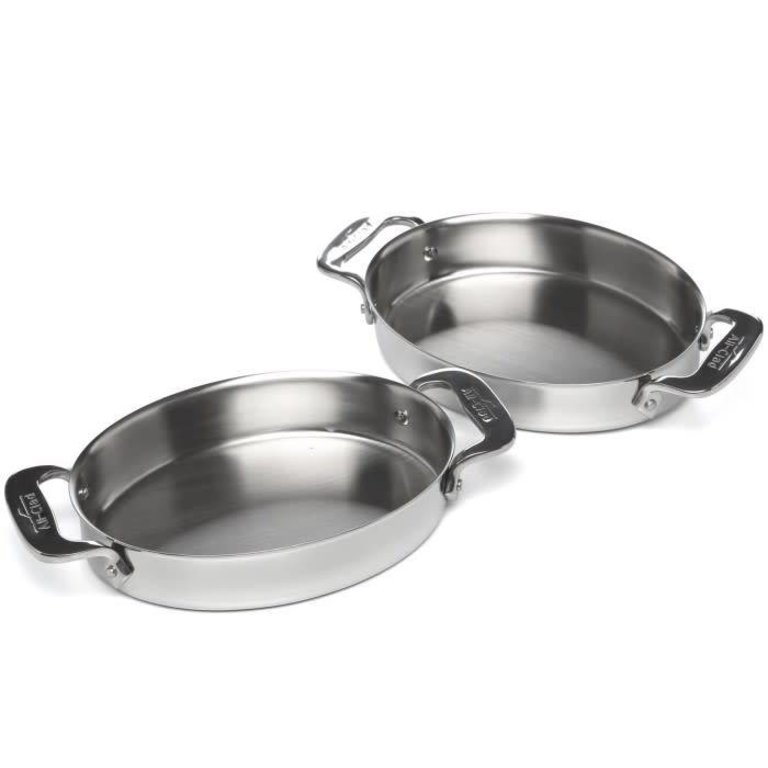 All-Clad Stainless 6 Gratins, Set of Two + Reviews