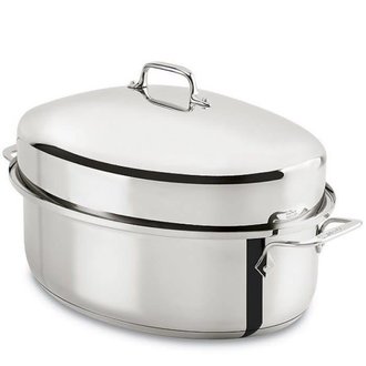 All-Clad All-Clad - Rôtissoire ovale avec couvercle All-Clad All-Clad - Rôtissoire ovale avec couvercle
