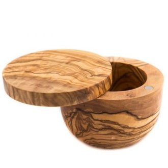 Bérard Bérard - Boîte à Sel en Olivier - 10cm Bérard Bérard - Boîte à Sel en Olivier - 10cm